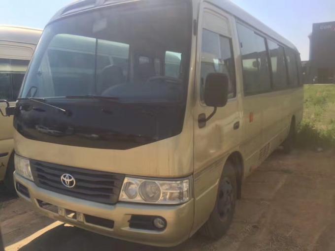 29 sièges ont utilisé l'autobus diesel de caboteur de TOYOTA de cylindre du moteur 6 d'entraînement de main gauche d'autobus de caboteur de Toyota à vendre