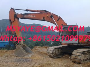 EX400 used excavator hitachi hydraulic excavator with hammer 2005