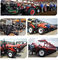 180HP 4WD Walking Diesel Big Power Agricultural Machine Large Lwan Garden Farm Tractor  front tyreransmission box
