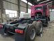 2015 made in china tractor head 6*4 10 Tires Sinotruck Howo tipper  dump truck tractor truck flatbed semi-trailer
