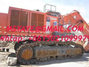 ZX1200 HITACHI a utilisé l'excavatrice à vendre le bêcheur ex1200 d'excavatrices