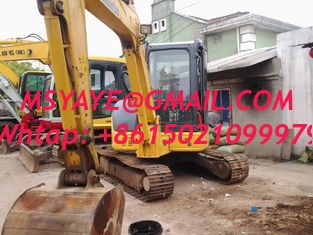 la mini excavatrice PC55MR a utilisé des machines du Japon d'excavatrice de KOMATSU