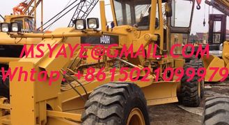 la chenille de niveleuse de moteur utilisée 2010 5000 par 140H avec le ripper 2014 reconditionnent la niveleuse