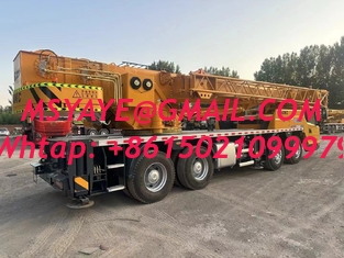 40T XCMG puissante grue mobile d'occasion camion rafraîchi Grue hydraulique avec boom en U
