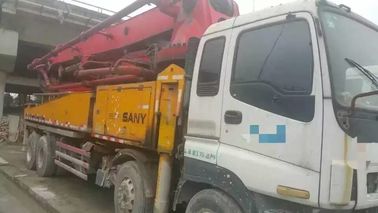 46M 2011 ont utilisé les pompes concrètes de BÂTI de CAMION de POMPES CONCRÈTES de Sany