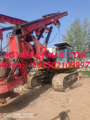 SANY SR220 20 mètres Longueur de la tige 200 ch Mitsubish Moteur Type Crawler Forage de puits d'eau Pour la construction et l'exploitation minière