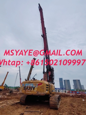 Forage rotatif - SR360R SR405R Machines de creusement SANY Construction de bâtiments
