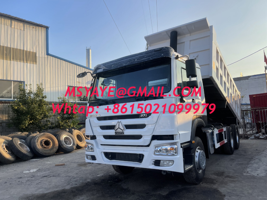 8X4 HOWO CAMIONS DE TRANSPORT INDUSTRIE minière Camion à décharge en état d'utilisation