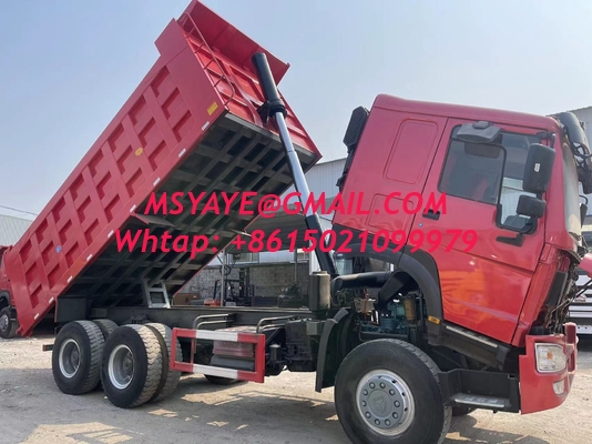 Howo camions-déchargeurs diesel 30t fiable véhicule-déchargeur semi-remorque Chine 371 ch 375 ch 420 ch