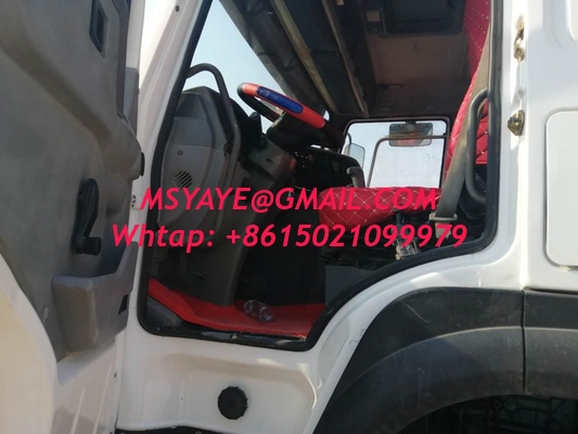 18 à 23 mètres cubes Capacité 8*4 HOWO DUMP TRUCK Suspension aérienne Fabriquée