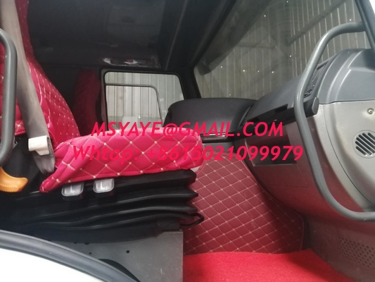 18 à 23 mètres cubes Capacité 8*4 HOWO DUMP TRUCK Suspension aérienne Fabriquée