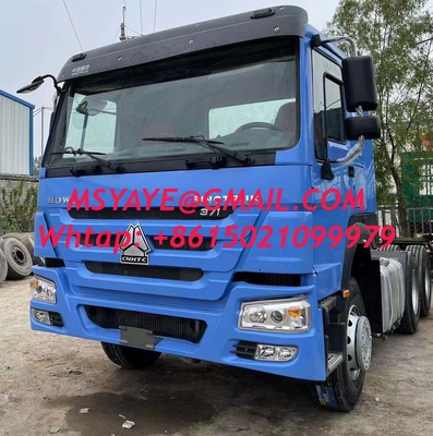 Transmission automatique Taper utilisé HOWO 371hp tracteur Votre meilleur pari pour le transport construire un bâtiment