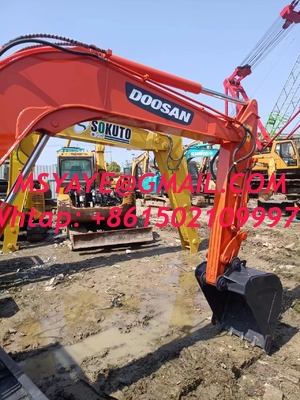 Excavateur DOOSAN DX55 DX60 utilisés dans le secteur de la construction