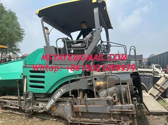 VOGELE SUPER 1800-2 1800-3 9m machines de pavage de routes Ouzbékistan Bahreïn Japon Jordanie Vietnam Machines de construction routière
