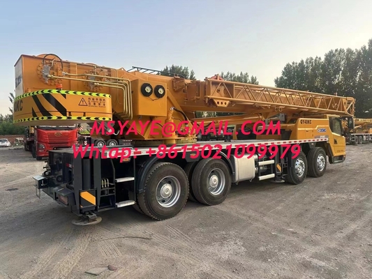 40T XCMG puissante grue mobile d'occasion camion rafraîchi Grue hydraulique avec boom en U