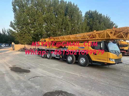 40T XCMG puissante grue mobile d'occasion camion rafraîchi Grue hydraulique avec boom en U
