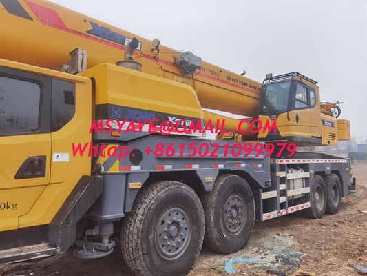 CRAINE DU CAMION USÉ 36m longueur de jambe 100 tonnes grue du camion xcmg 70 tonnes grue des camions à rampe utilisés