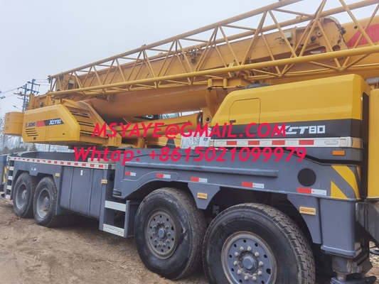 CRAINE DU CAMION USÉ 36m longueur de jambe 100 tonnes grue du camion xcmg 70 tonnes grue des camions à rampe utilisés