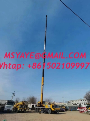 50 tonnes Cran de camion d'occasion 130t 200t 220t utilisé XCMG grue mobile sany grue de camion