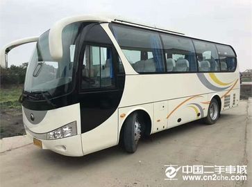 autobus utilisé de la CHINE YUTONG d'entraînement de main gauche d'autobus de caboteur de Toyota à vendre