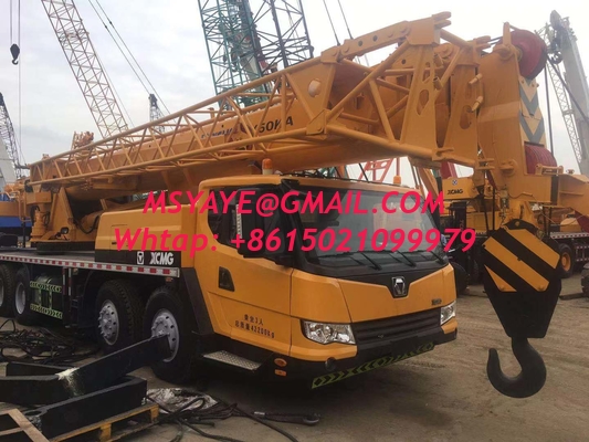 Grue utilisée pour camions Grue de camions avec 5 bras Boom Style et 36m Jib Longueur 35 tonnes Grue de camions Grue de camions utilisée